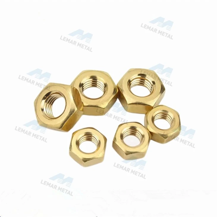 Brass Machine Nut