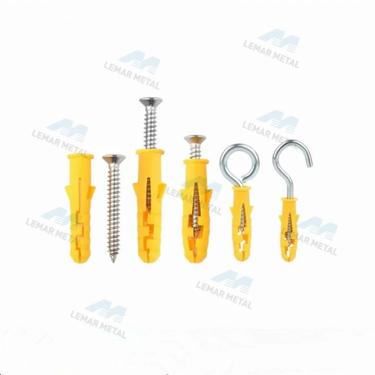 Plastic Drywall Ribbed Anchors