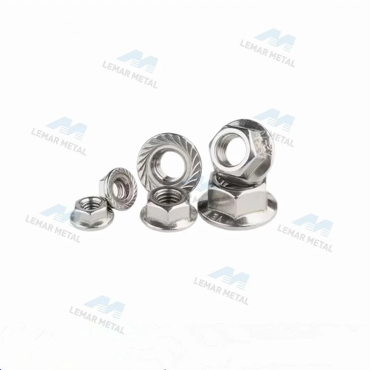 Steel Serrated Hex Flange Nut